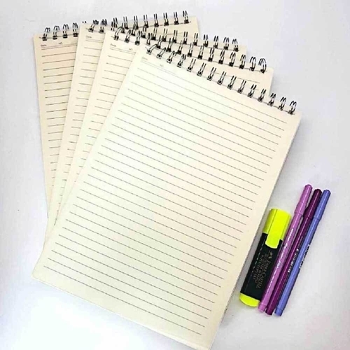 기타 스프링 이중링 A4 상철 노트 줄노트 필기노트 (KYR-WF41925)