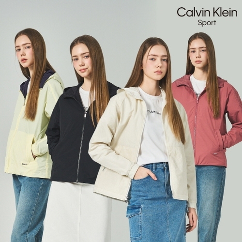 PVH Corp Calvin Klein 26SS 여성 우븐 리버시블 테크 자켓