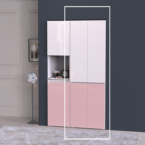 텐스페이스 [착불] 내가 원하는 컬러 픽 비스포크 키큰 600 수납장 U225R