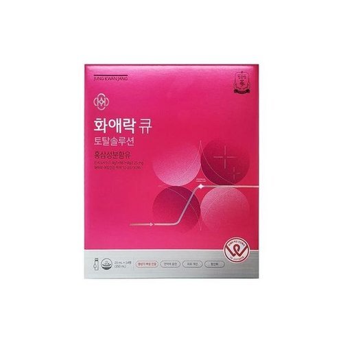 기타브랜드 정관장 화애락 큐 토탈솔루션 25ml x 14개입 1개 Ss_P439897960