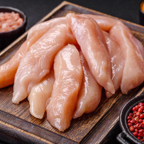 딜픽 치킨셰프 닭안심살 1kgx10팩/총10kg 냉동진공포장