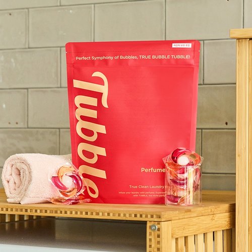 터블 tubble 트루클린 퍼퓸 캡슐 세탁세제 퍼퓸그라스 5봉 (175P)