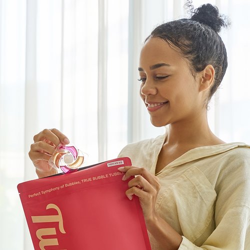 터블 tubble 트루클린 퍼퓸 캡슐 세탁세제 퍼퓸그라스 2봉 (70P)