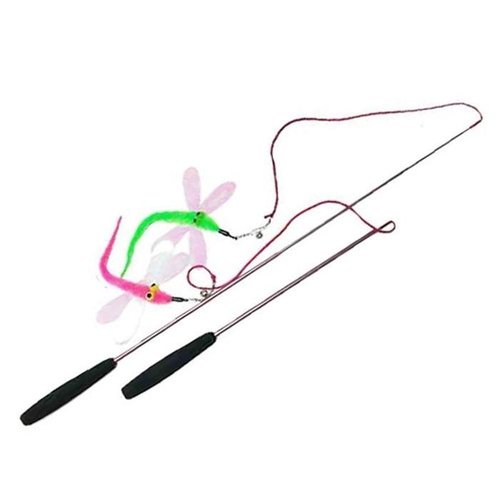 셀러허브 스포츠레저 줄길이조절가능 잠자리 냥이 낚시대 D01956 2개 훈련