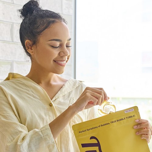 터블 tubble 트루클린 퍼퓸 캡슐 세탁세제 퍼퓸미모사 2봉 (70P)