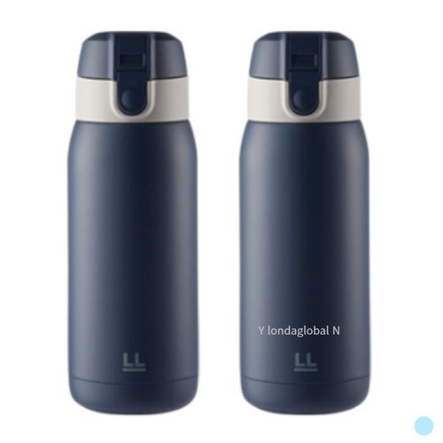 셀러허브 생활리빙 락앤락 휴대용 스텐 유아 처비 텀블러 블루 370ml 2개 (16627379)
