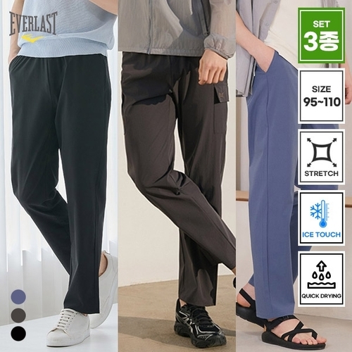 TENZERO 에버라스트 여름 남성 구김없는 아이스  냉감 탄성팬츠 BON-2582s3_P424540504