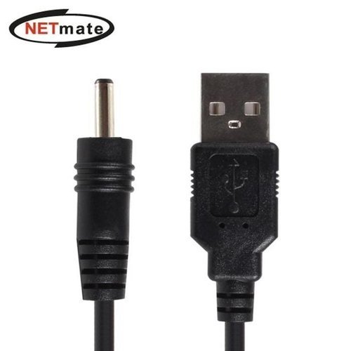 셀러허브 가전 [룽스_63]전원 케이블 블랙 NMC-UP07 1.5m 2.5x0.7mm 1W (47312616)