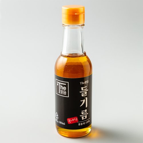 더맑음 들기름 180ml (국내산)