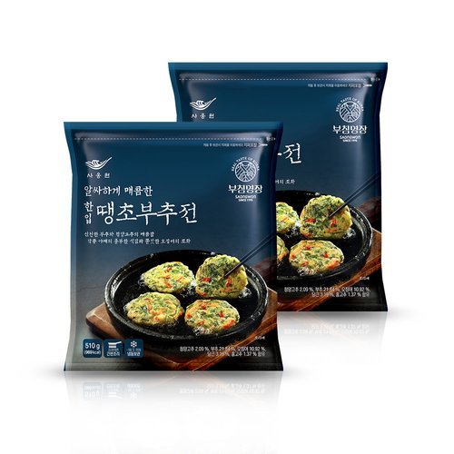 사옹원 [T] 사옹원 부침명장 알싸하게 매콤한 한입 땡초부추전 ★510g★ 2개