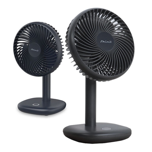 패션플러스 [HS라이프] 선풍기 저소음 충전 BLDC 데스크팬 써큘레이터 미니 냉풍기 신일NV04KP