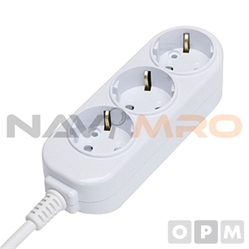 VY협력업체 브이와이 [VCH972MO]자재 정격전압 3구 1EA/2호(1.5m)10A 250V