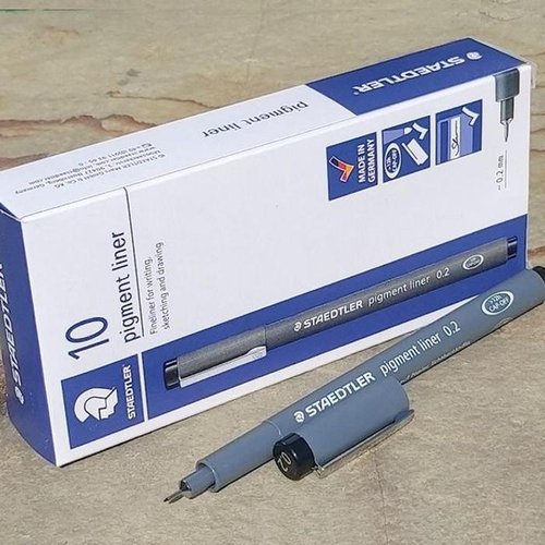 셀러허브 패션 [JH4R7R63_51CK]0.2mm Fineliner pigment 블랙 1다스