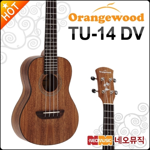 오렌지우드 콘서트 우쿠렐레 Orangewood TU-14 DV NS