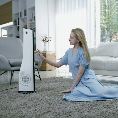 오티마트 ELECTRO-G 타워형 날개없는 리모컨 선풍기 GEF-CF680R