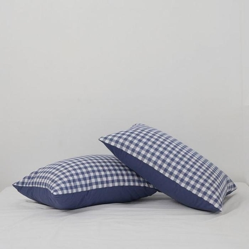 셀러허브 생활리빙 코지네스트 사계절 순면 침구 에반 워싱 누비 베개커버 50x70