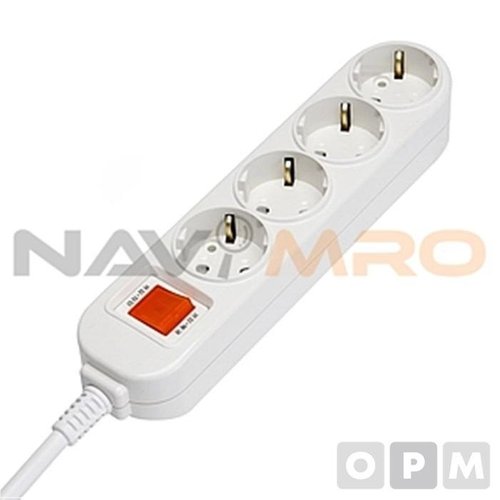 셀러허브 패션 [JHL750QV_51CE]4구 1EA/2호 (1.5m) 정격전압 16A 250V