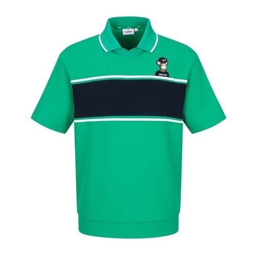 마틴 남성 콜라보 변형 카라티셔츠 그린 QM0EKS21322_P361515510