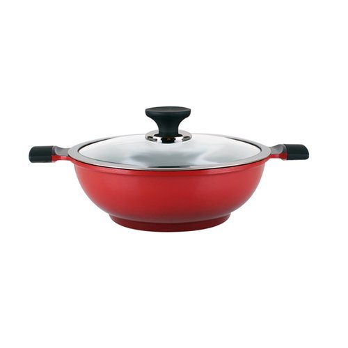 샤인몰 라체나 메이플트리 인덕션 세라믹냄비 점보웍 32cm