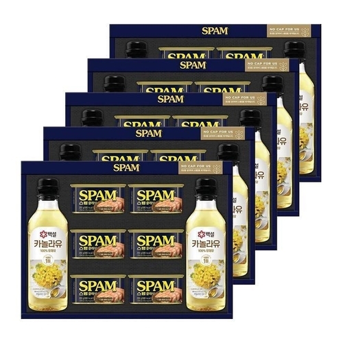 패션플러스 [헨켈홈케어코리아(유)] [CJ제일제당] 스팸 복합 1호 선물세트 x 5세트 (45789496)