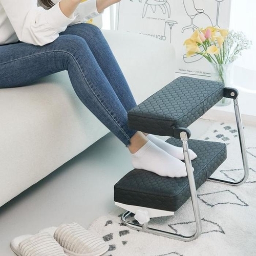 셀러허브 생활리빙 다니카 발 받침대 의자 쇼파 책상 사무실 2단 다리 거치대