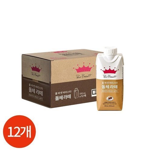 셀러허브 식품 CL 폴 바셋 돌체라떼 330ml x 12개 (50237841)
