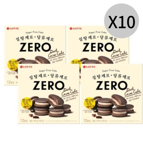 셀러허브 식품 쁘띠몽쉘 제로 카카오 X32 대용량 제로슈가 학원 간식 (33257328)