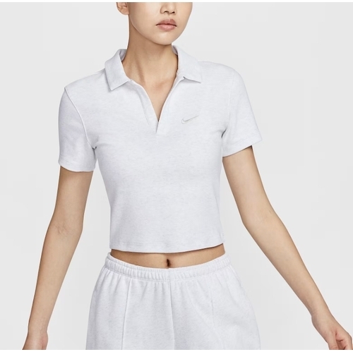 나이키 W 스포츠웨어 에센셜 반소매 폴로 탑 B4 DV7885 051