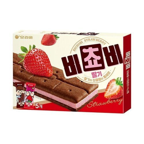 셀러허브 식품 비스켓 오리온 비쵸비 딸기 125g 12개 (49792953)
