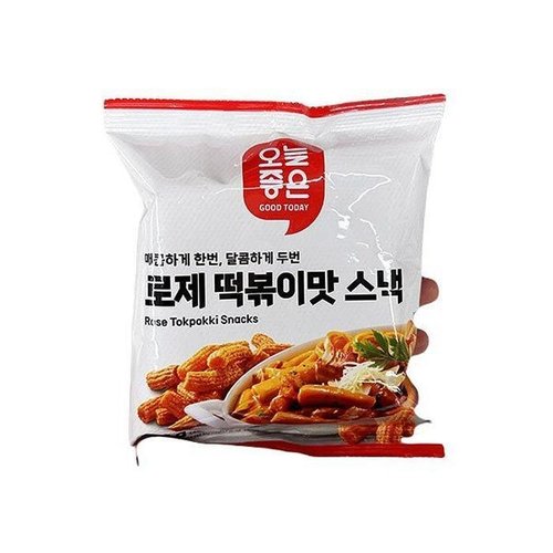 셀러허브 식품 [에이알비티] 오늘좋은 로제 떡볶이맛 스낵 90g x 3개