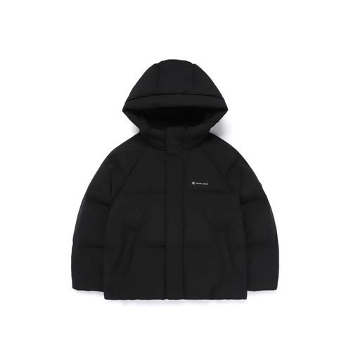 스노우피크 키즈 티타닉 후드 헤비 다운 재킷 BB S25WKFDJ84 BK LE MK