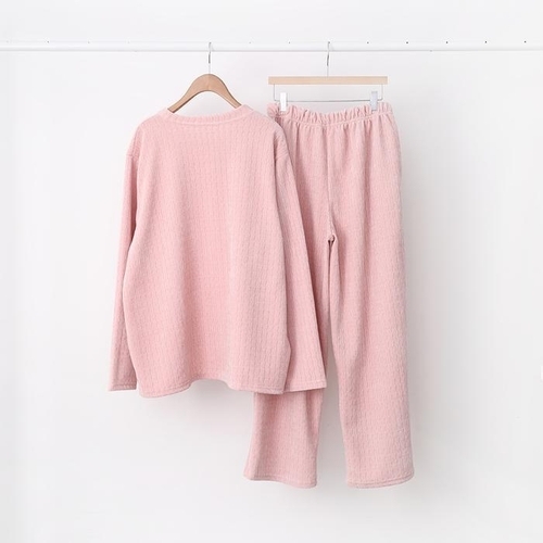 패션플러스 [강물처럼] 아이우먼 웨이브스판벨벳바지세트 LYQ272M412 빅사이즈 (27724162A)