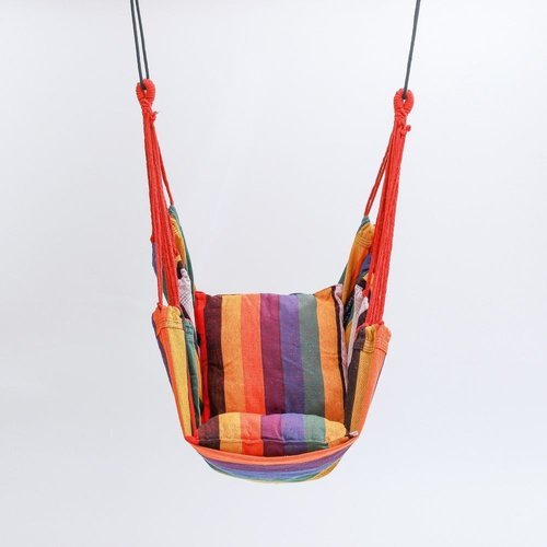 기타 스트라이프 캔버스 해먹의자 흔들 그네의자 파우치-WB75979