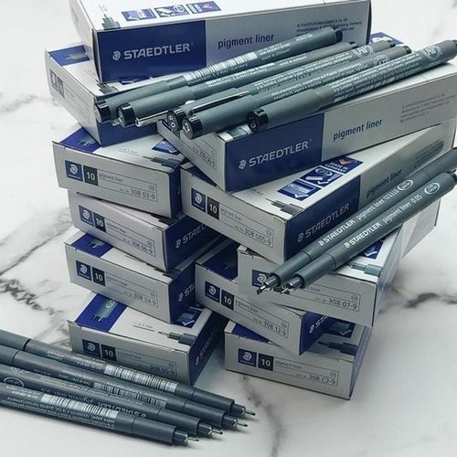 셀러허브 생활리빙 [아우트_6901]스테들러 문구반점 Fineliner pigment (52481991)