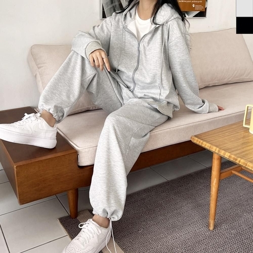 패션플러스 [HS라이프] HJ31096 후드집업 후드티 후드점퍼 아우터 티셔츠