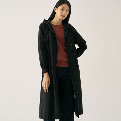 지센 여성 후드집업 원피스점퍼 LCCAN926BK_P374538584