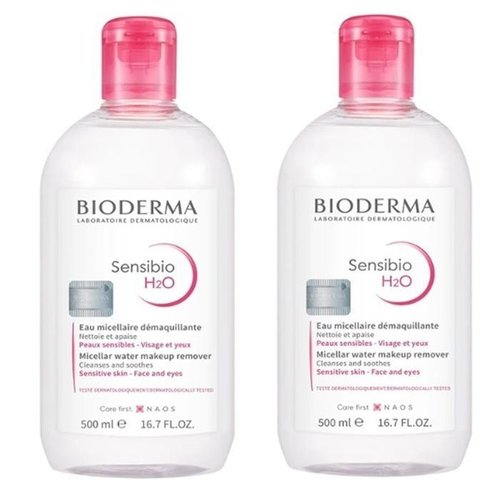 셀러허브 식품 바이오더마 클렌징 워터 500ml x 2개입 센시비오