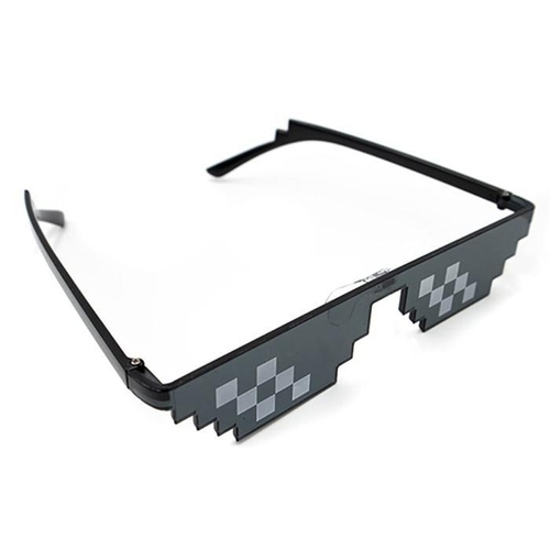 셀러허브 패션 [룽스]안경 떠그 thug 인싸 레트로선글라스 8비트 2줄픽셀