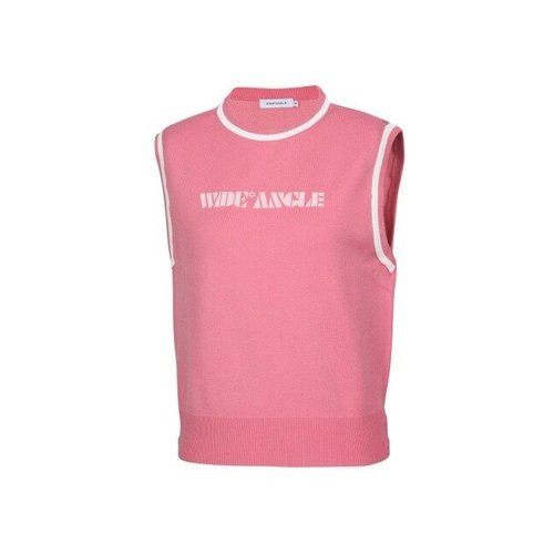 패션플러스 [와이드앵글] 여성 CO 와글 아트웍 루즈핏 베스트 LWWU24K74P5