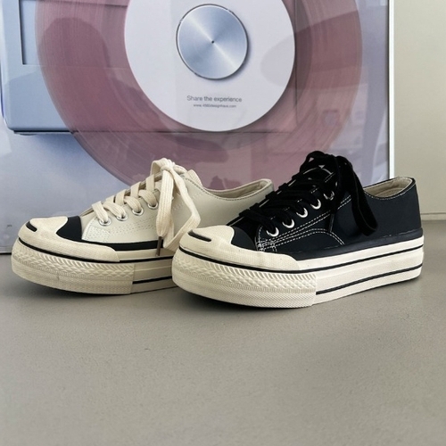 짝꿍닷컴 매듭 꼬임 스트랩 플랫폼 스니커즈 RJ-r6012_P408535617