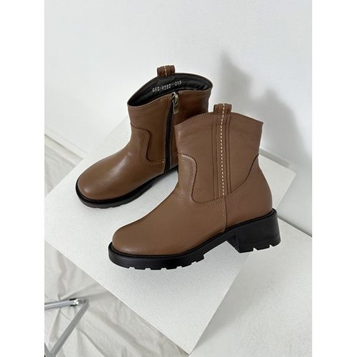 카멜브라운 지쎄수제화 고트가죽 아우닥스 웨스턴 부츠 _P375560446