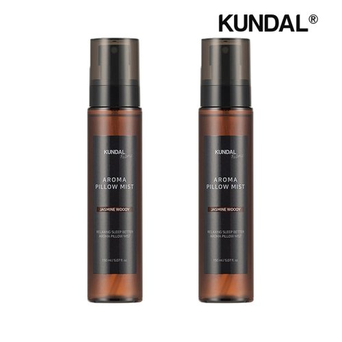 [쿤달][쿤달] 쿤달 릴랙싱 슬립 배럴 아로마 필로우 미스트 자스민우디 150ml x2개