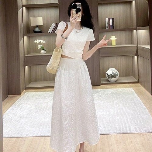 [패션플러스][아리엘스타일] 에어리실루엣 리조트시크 프렌치미니멀리즘 그릴오투