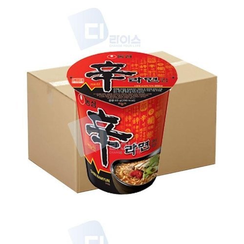 셀러허브 식품 [룽스_6824]농심 신라면컵면 신라면 소컵 65g 60개 (52212832)