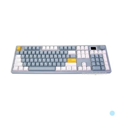 셀러허브 가전 다얼유 A104PRO 유무선 기계식 키보드 스모키블루 (27442248)