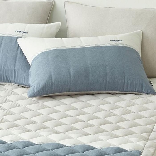 셀러허브 생활리빙 코지네스트 사계절 침대 바닥 양면패드 SS 레노마홈 윌슨 모달 그린