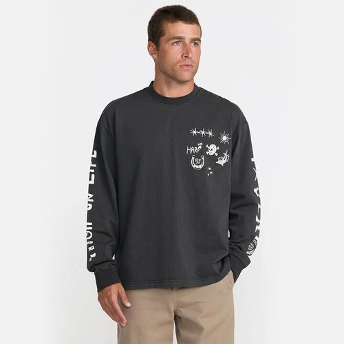 패션플러스 [보드라이더스] RVCA X DANI MILLER HIGH ON LIFE 긴팔 티셔츠 (VG31LT057PTK)CA