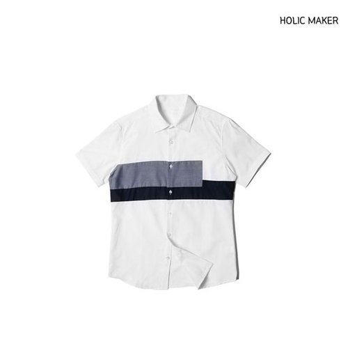 기타 홀릭메이커 남자 셔츠 HKST005 남성 반팔 셔츠 (WCA3A1D)