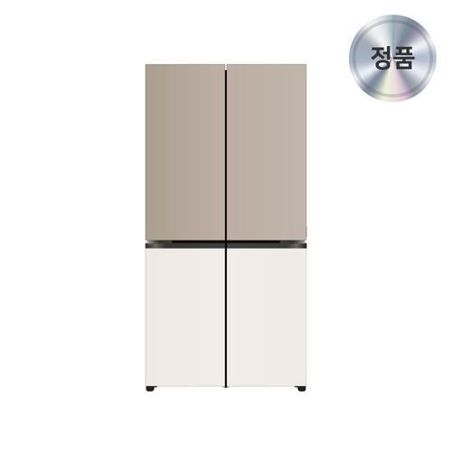 LG전자 LG 디오스 오브제컬렉션 매직스페이스 H875GCB111 냉장고 870L-후