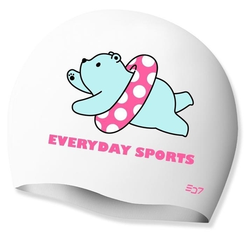 셀러허브 스포츠레저 SD7 실리콘수모 수영모 DK76144 예쁜수영모 수모디자인